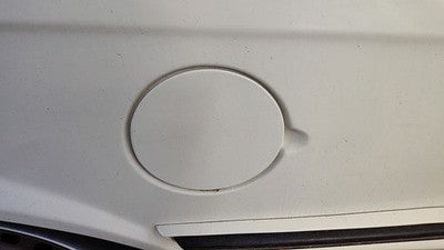 1987 Olds Ciera Fuel Tank Door With Hinge Gas Lid Oem Filler White