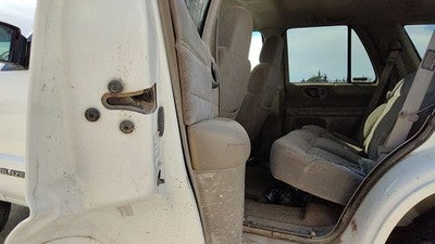 1995-2005 S10 Blazer Driver Left Rear Door Latch With Rods/Cables Oem Back