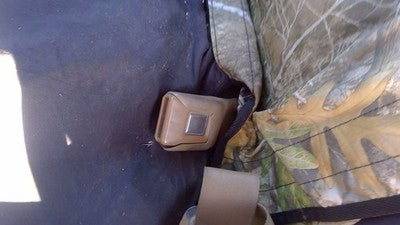 1986 Isuzu Pup Pickup Driver Left Front Seat Belt Buckle Receiver Oem Brown