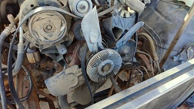 88-97 Sierra 2500 Complete Cooling Fan Blade Assembly With Clutch 5.7L At 4X4