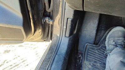 2013 Vw Passat Driver Left Lower Kick Trim Panel Oem Black Tb
