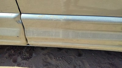 98-01 Bravada Passenger Right Front Moulding From Door Trim Strip Pewter 11U