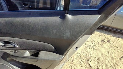 11-16 Cruze Passenger Right Rear Door Trim Panel With Switches Back Black Afo