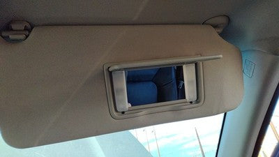 2009-2015 Honda Pilot Passenger Right Sun Visor Oem Gray/Blue Gr 83230Szaa01za
