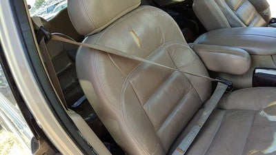 1998 Lincoln Navigator Passenger Right Front Seat Belt Retractor Shoulder Tan Kx