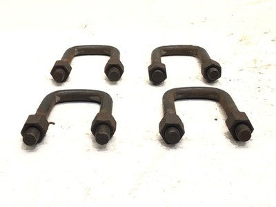 1961 Ford F100 Pickup Unibody Set Of Front Spring U-Bolts With Knuts Oem Leaf