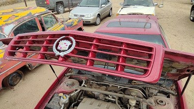 1995-2002 Cadillac Eldorado Front Grille Assembly Oem With Frame Crimson Red 86U