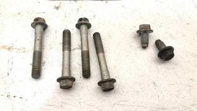 00 Ford F150 5.4l 4r100 At Transmission Spacer Adapter Plate Bolts Hardware Oem