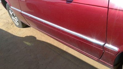 95-02 Eldorado Passenger Right Front Moulding From Door Trim Strip Crimson 86U