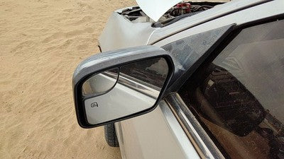 2011-2012 Ford Fusion Driver Left Power Side Mirror Door Mounted Oem Silver Ux