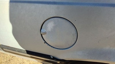 1985 Pontiac Sunbird Fuel Tank Door With Hinge Gas Lid Oem Filler Silver