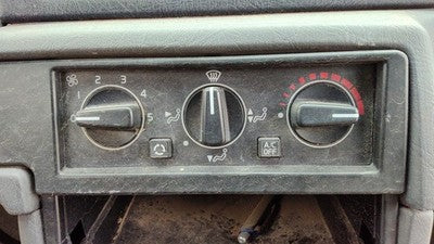1991 92 Volvo 740 Temperature Control Module In Dash Heater Ac Head Unit Oem