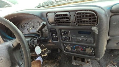98-02 S10 Pickup Trim Bezel Around Speedometer Oem Dash Surround Panel Gray 12D
