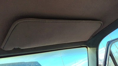 1989 F250 Pickup Passenger Right Sun Visor Oem Gray