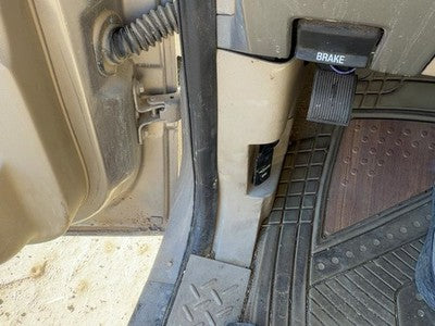 2004 Ford F150 Driver Left Lower Kick Trim Panel Oem Tan Hw
