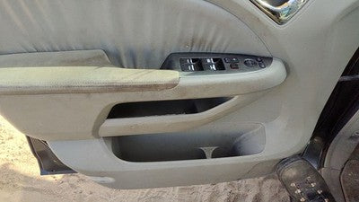 05-07 Honda Odyssey Driver Left Front Door Trim Panel With Master Switch Gray