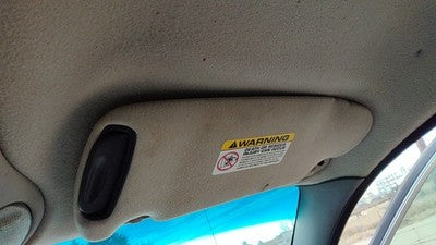 2000 Chrysler Town & Country Passenger Right Sun Visor Oem Gray 0Rf32tl2aa