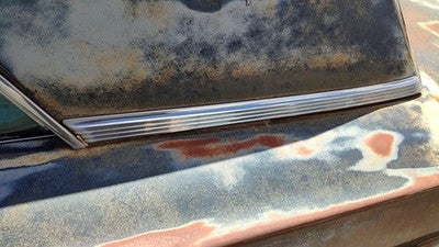 1964 Ford Thunderbird Coupe Driver Left Rear Moulding On Quarter Panel Oem