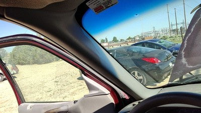 1997 Ford Expedition Driver Left A Pillar Trim Windshield Post Panel Oem Gray F2