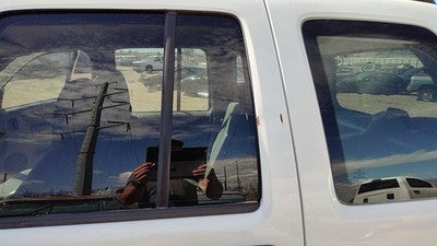 2002-2007 Jeep Liberty Driver Left Rear Vent Window Back Door Glass With Frame