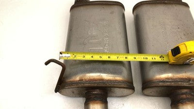 2006-2008 Buick Lucerne Magnaflow Muffler Pair Stainless With Dual Tips 2.5In