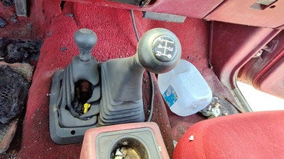 90 Bronco 2 Floor Shifter Lever Oem Shift 5 Sped Manual Transmission Red At 4X4