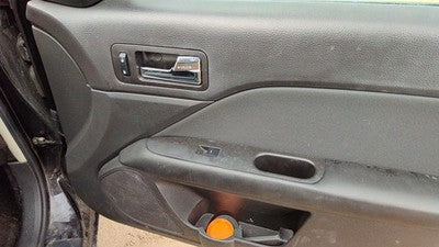10-12 Fusion Passenger Right Front Door Trim Panel With Switches Charcoal Dw