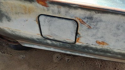 1964 Ford Thunderbird Coupe Fuel Tank Door With Hinge Gas Lid Oem Filler