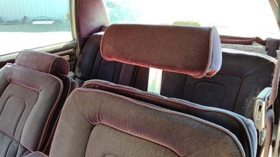 1989 Buick Century Pair Of Headrests Oem Left Right Set Seat Red