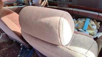 1998 Buick Lesabre Pair Of Front Headrests Oem Left Right Set Seat Red