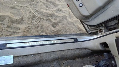 2003 Lincoln Town Car Driver Left Lower Kick Trim Panel Oem Gray