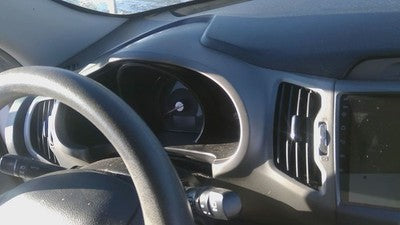 2014-16 Kia Sportage Trim Bezel Around Speedometer Dash Surround Panel Black Wk