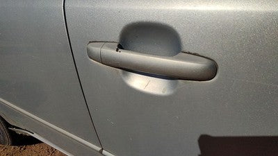 06-10 Hyundai Sonata Passenger Right Front Outside Door Handle H1 Silver Blue