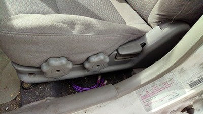 2002 Kia Rio Driver Left Side Seat Trim Panel Oem Gray