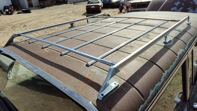 84 Jeep Grand Wagoneer Complete Luggage Rack Assembly Roof Rails With Cross Bars