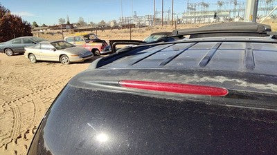 2003 Chevy Trail Blazer Rear Spoiler With Third Brake Light Back Wing Black 41U