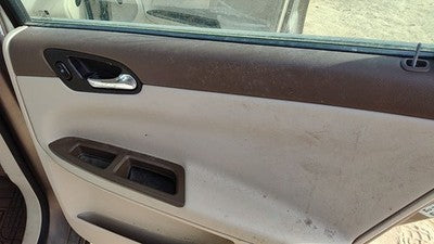 06-08 Impala Passenger Right Rear Door Trim Panel With Switches Back Neutral 52C