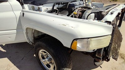 1994-2001 Dodge Ram 1500 Passenger Right Front Fender Oem White 55234708ag