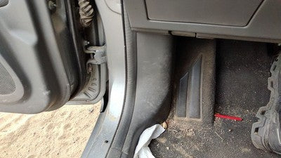 2008 Nissan Sentra Driver Left Lower Kick Trim Panel Oem Charcoal W
