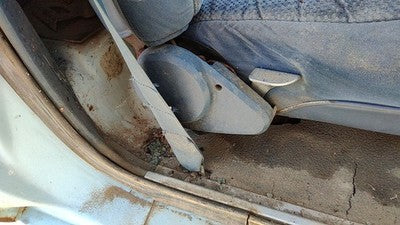 1986 Ford Ranger Passenger Right Side Seat Trim Panel Oem Blue