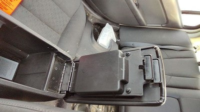 2010-2012 Ford Fusion Center Console Lid Only Oem Arm Rest Fold Down Charcoal Dw