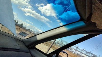 1994 Pontiac Bonneville Passenger Right A Pillar Trim Windshield Post Panel Gray