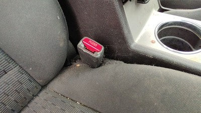 06-10 Ford Fusion Passenger Right Front Seat Belt Buckle Receiver Oem Black Dw