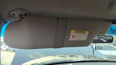 1999 Ford F150 Driver Left Sun Visor Oem Gray