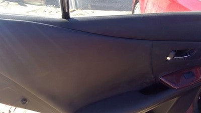 10-12 Lexus Hs250h Hybrid Driver Left Rear Inside Door Trim Panel Back Black 25