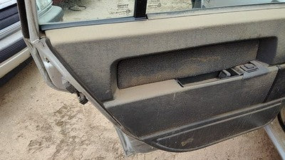 1991 Volvo 740 Driver Left Rear Inside Door Trim Panel Only Oem Back Gray