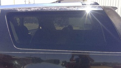 2007-14 Yukon Xl Denali Driver Left Rear Quarter Glass Back Side Window Oem