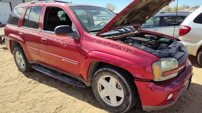 2002-04 Chevy Trail Blazer Complete Fuel Rail With Injectors Set Loaded Oem 4.2L