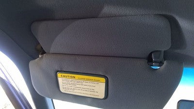 1995 Ford Explorer Driver Left Sun Visor Oem Blue