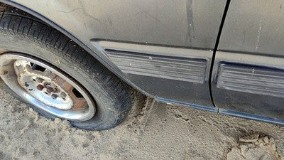 1986 Toyota Camry Driver Left Moulding From Fender Oem Trim Strip Gray